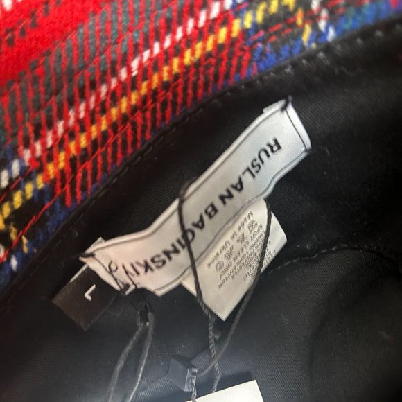 Ruslan Baginskiy  tartan check bucket hat - Picture 4 of 4